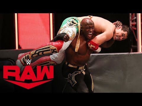 Humberto Carrillo vs. Bobby Lashley – No Disqualification Match: Raw, May 11, 2020