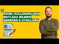 Excel Kullananların Mutlaka Bilmesi Gereken 8 Uygulama | Oğuzhan ÇOLAK