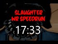 (Read Pinned) Former WR ROBLOX Arsenal Slaughter Speedrun 17:33 (Raw)