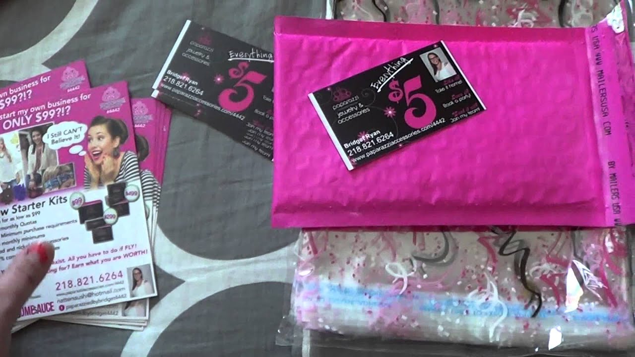 Packaging and Shipping- Bridget's Blinging Beauties