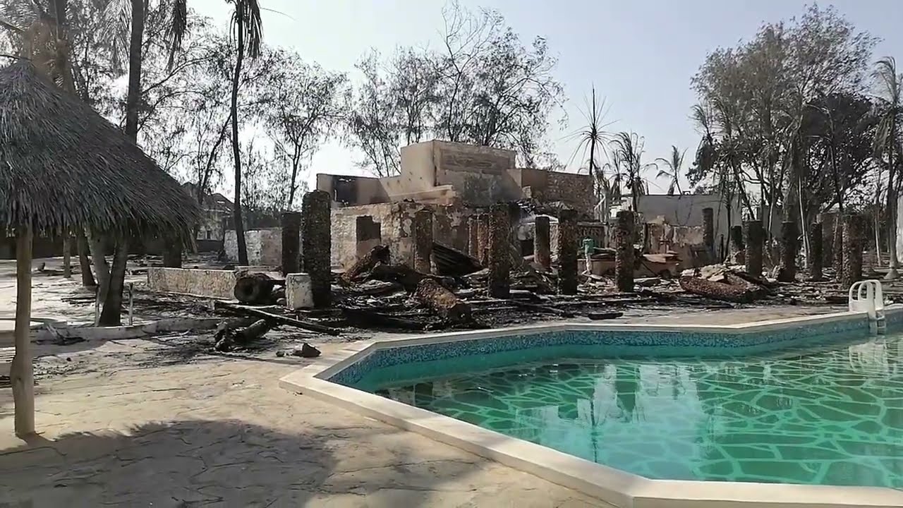 Incendio a Watamu, il giorno dopo