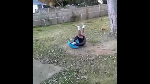 Wrecking Ball Fail   Fat guy swinging from a rope FUNNY VINE!