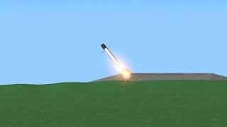 How not to land an orbital rocket booster. But it’s SFS.