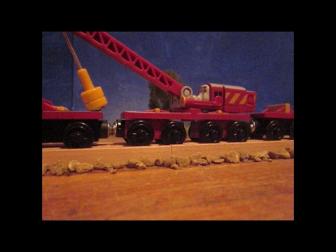 wooden railway rocky