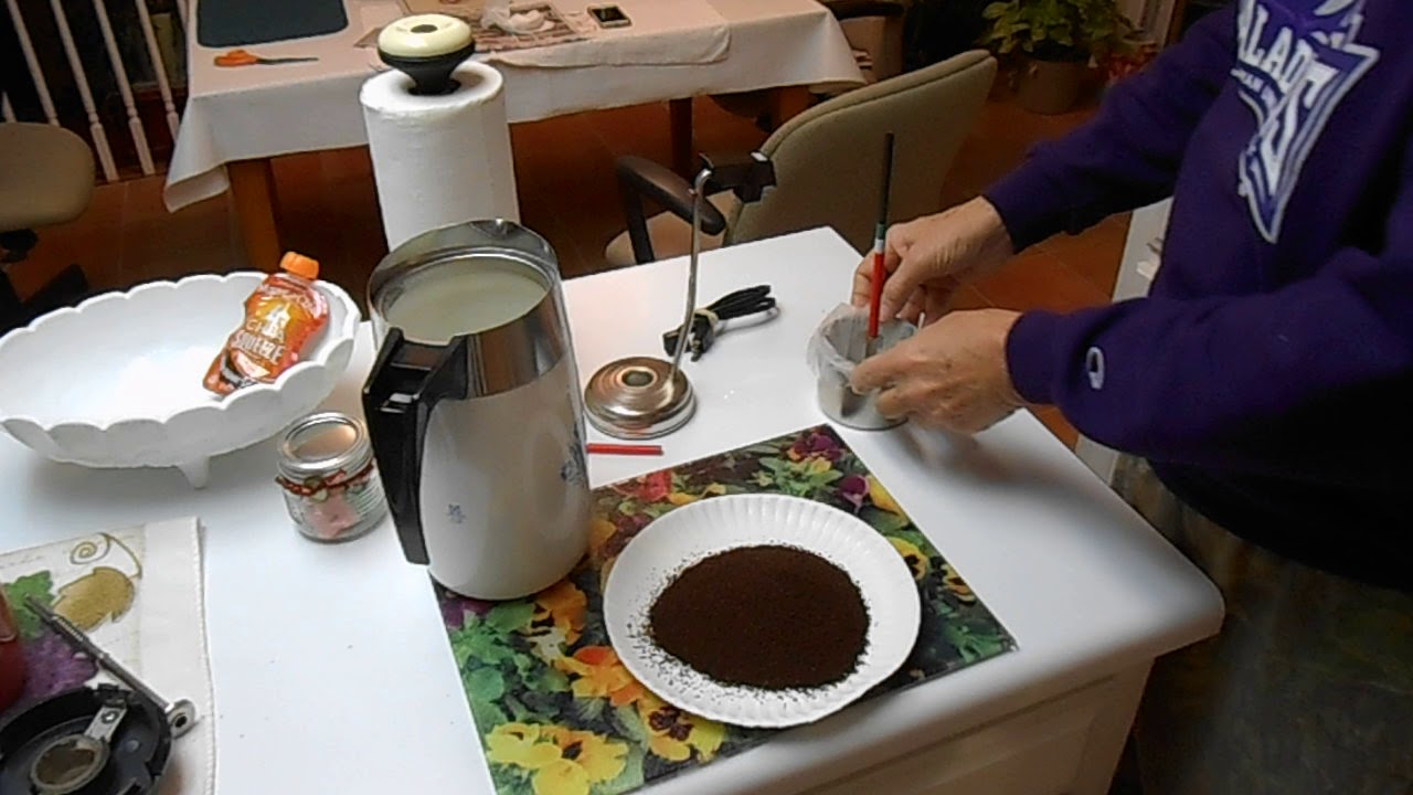 How to brew delicious coffee in a Corningware Electric Percolator 