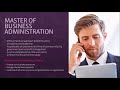 Business Administration Webinar 2018