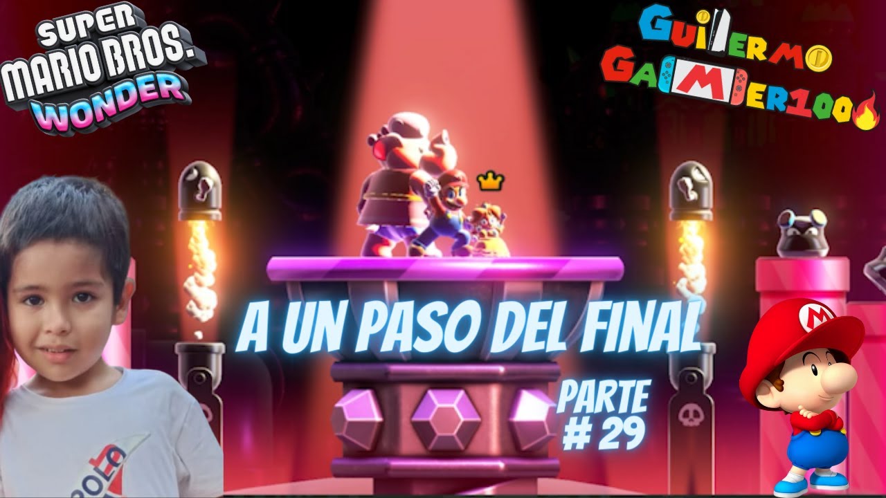 A un paso del final | Super Mario Wonder | parte 29 - YouTube