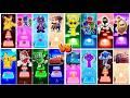MCQUEEN 🆚 GUMMY BEAR 🆚  SPRUNKI 🆚 PJMASK | Tileshop EDM Rush Gameplay [ voiceover commentry ]