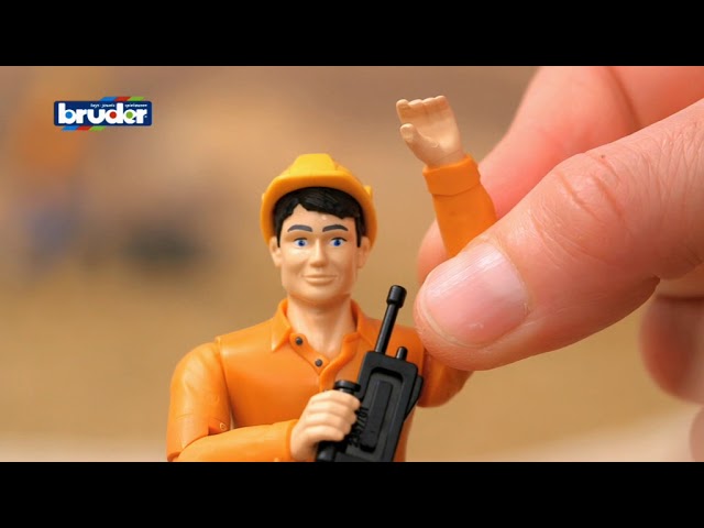 bruder ブルーダー CAT 振動ソイルコンパクター BR02450 - YouTube