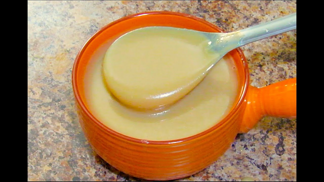 Sweetened Condensed milk with brown sugar - YouTube