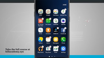 Galaxy S7 Quick Tips - How to Organize the App Drawer