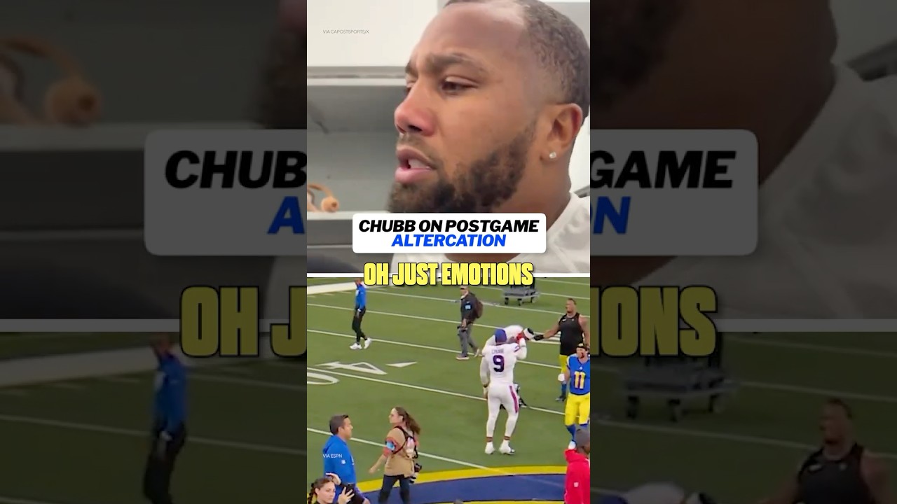 Bradley Chubb got into an altercation with Alaric Jackson after SNF