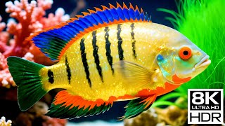 🐠 8K Ultra HD | Beneath the Aquarium Blue — A Gentle Drift Through the Hidden Ocean screenshot 4