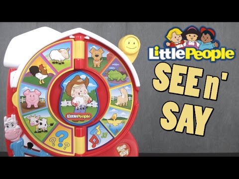 little people world of animals see and say