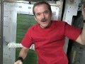 Csa presents the hadfield shake  exercise on the iss