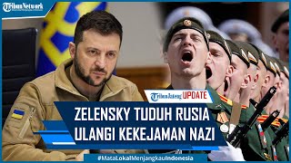 Zelensky Tuduh Rusia Ulangi Kekejaman Nazi Di Ukraina