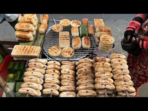 Video Độc đáo món chuối xâu ướp muối nướng kiểu Châu Đốc - youtube