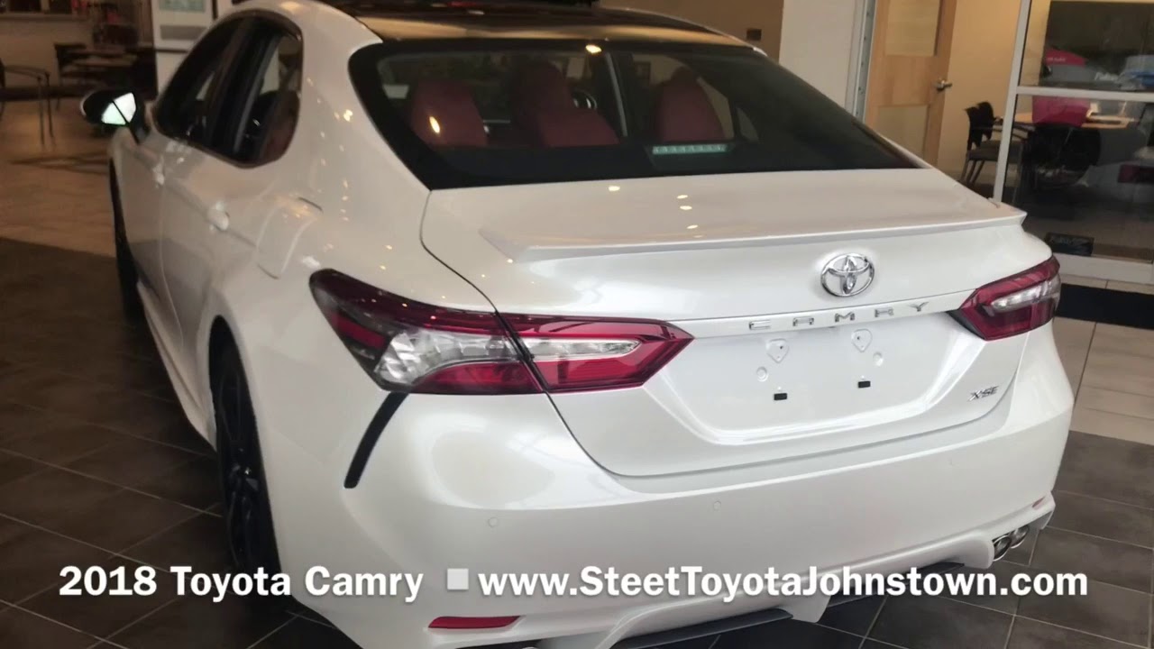 2018 Toyota Camry With Panoramic Moonroof At Steet Toyota Of Johnstown