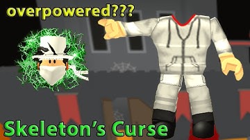 GETTING THE *OVERPOWERED* SKELETONS CURSE SKILL!! (Roblox Super Power Fighting Simulator)