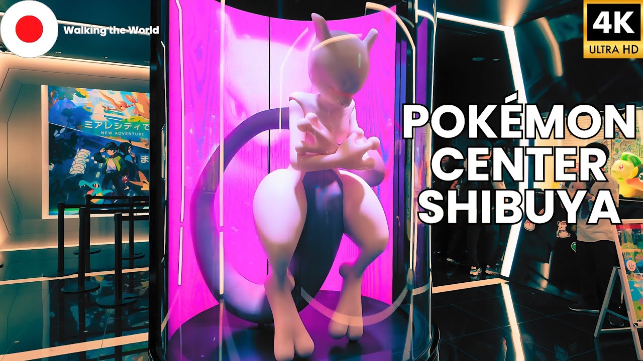 Pokémon Center Shibuya Tokyo 2026 FULL Tour | New Merch + Shibuya Exclusive [4K]