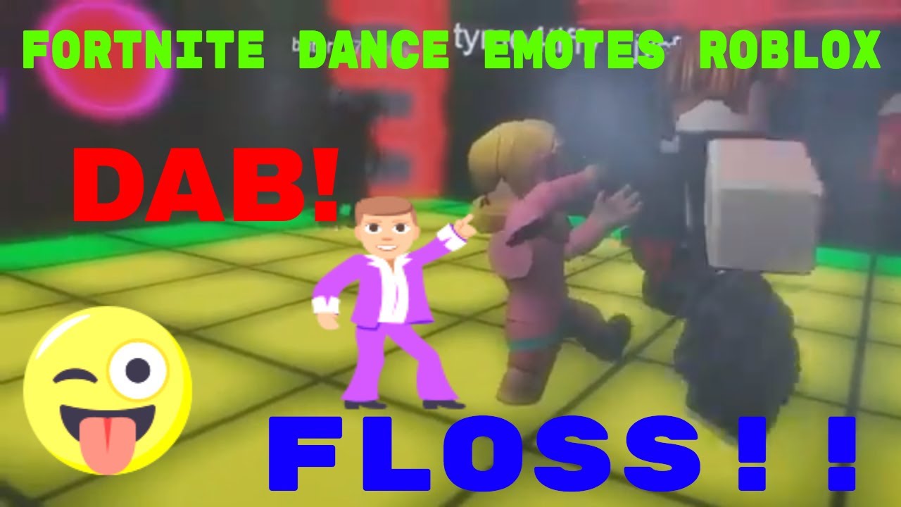 Fortnite Dance Emotes On Roblox - fortnite emotes vs roblox emotes youtube