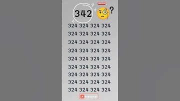 If You See It, You’re a Genius 😱 | Number Puzzle Shorts