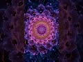 Infinite Violet Spiral Mandala • Hypnotic Fractal Visuals & Deep Ambient Meditation Music