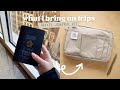 Whats in my travel journal kit  travelers notebook  delfonics utility case