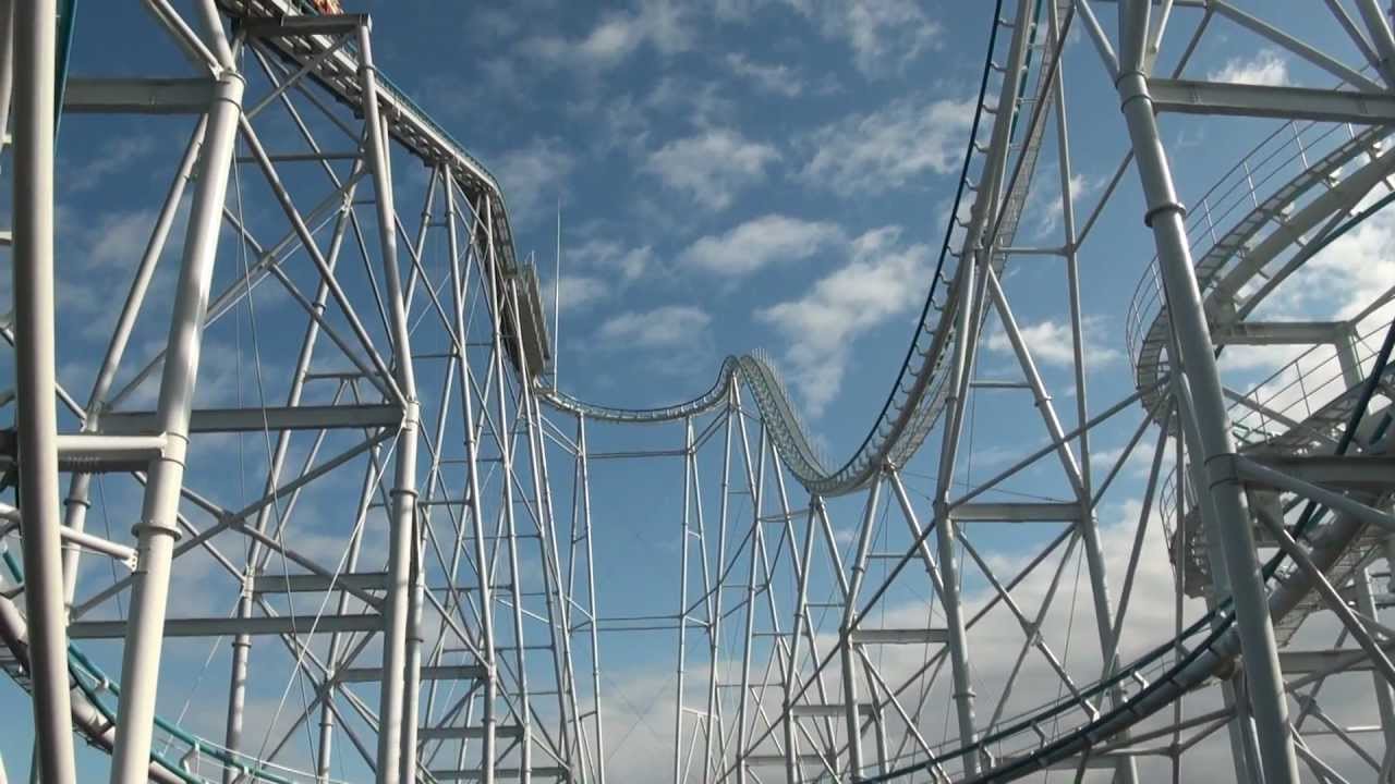 Surf Coaster at Sea Paradise (Yokohama, Japan) YouTube