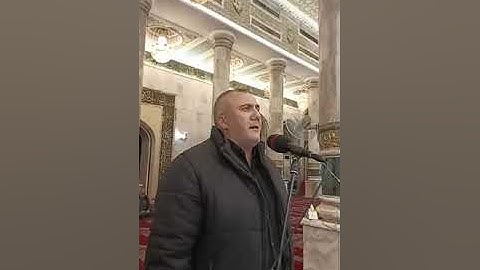 أذان صلاة العشاء للقارئ محمد هشام القيسي في بغداد