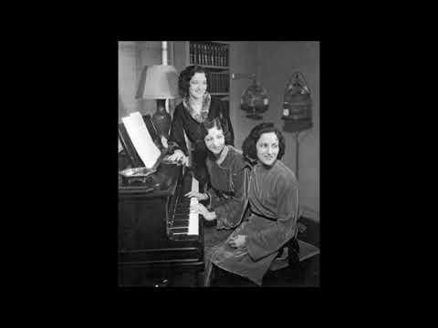 The Boswell Sisters - Minnie The Moocher's Weddin' Day [1932].