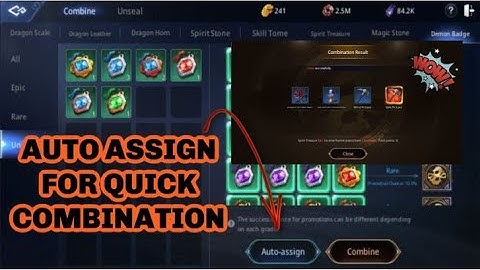 MIR4 Quick Tips | Auto Assign Tired of Click One by One