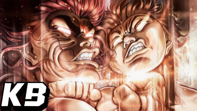 Baki faz todos a sua volta de reféns #anime #Baki #bakihanma