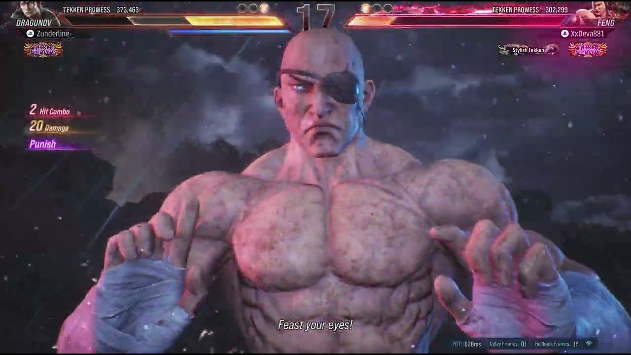 TEKKEN 8 Zunderline-_ (Dragunov) VS XxDeva881 (Feng)