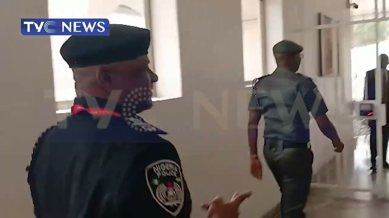 Acting IGP Disu Arrives Aso Villa for Decoration