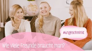 Wie viele Freunde braucht man? | #ungeschminkt mit Kisu, Diana zur Löwen & Giulia Groth screenshot 4