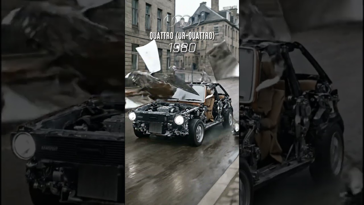 Audi Evolution 1910–2025 | From the First Car to the Electric Future