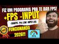 🔥 Reduza INPUT LAG no Windows AGORA! Meu Optimizer Competitivo