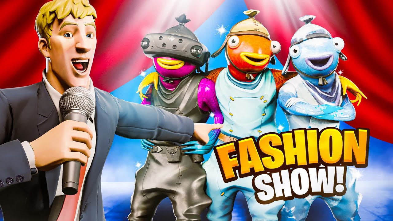Playing Fortnite fashion show with chat!!!
