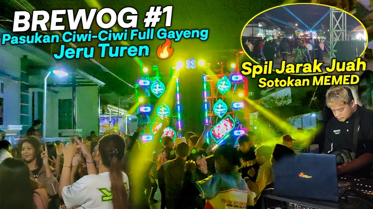 PASUKAN CIWI² GAYENG💃SPIL JARAK JAUH BREWOG DISOTOK MEMED ...JERU TUREN MALANG