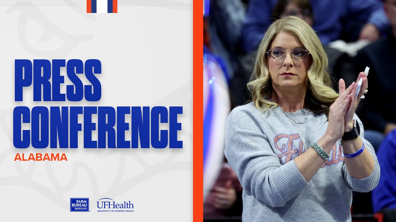 Florida Gymnastics | Post-Meet Press Conference | Alabama