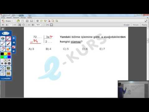 KPSS Matematik - Bölme / Uzaktan Eğitim Dershanesi - KPSS Dersleri