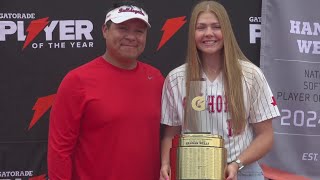 Coahoma Star Pitcher Hannah Wells named Gatorade National Softball Player of the Year Profile