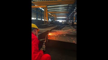 #building #factoryproducts #import-export-china #manufacturing #engineering #steelstructure #H-beam