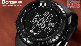 💯Отличные ⌚часы O.T.S T7005G из Китая / Digital Watch