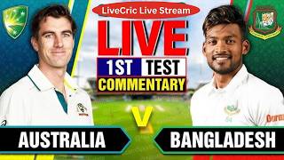 Bangladesh vs Australia 1st Test match Live Streaming