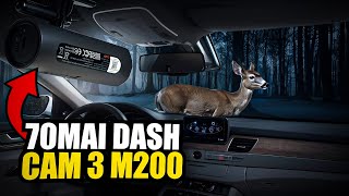 Автомобильный видеорегистратор нового поколения! Обзор 70mai Dash Cam 3 M200 + КОНКУРС