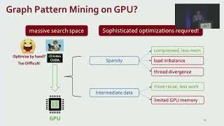 OSDI '22 - Efficient and Scalable Graph Pattern Mining on GPUs