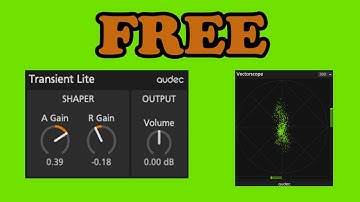 FREE Transient Lite & Vectorscope by Audec