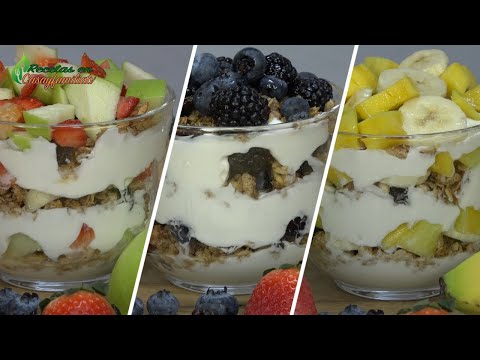 3 IDEAS para DESAYUNOS SORPRESA FACIL y RAPIDO!! Ideal como DESAYUNO SALUDABLE a DOMICILIO